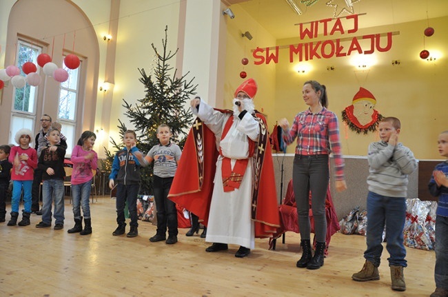 Św. Mikołaj na drezynie!