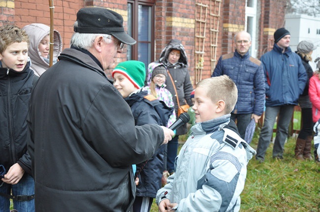 Św. Mikołaj na drezynie!