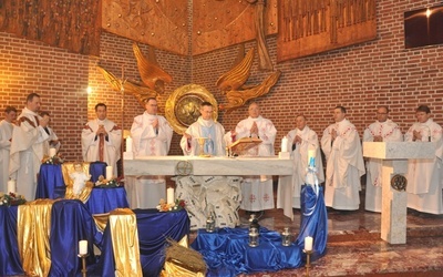 Eucharystia w kościele św. Maksymiliana w Tarnowie