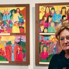 – Prace zachwycają barwą i kompozycją – mówi Urszula Gieroń, pomysłodawczyni  i kurator wystawy  