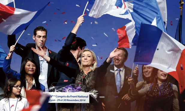 Marine Le Pen stała się największą zwolenniczką Putina spośród zachodnioeuropejskich polityków