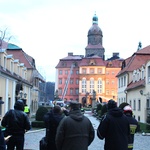 Pożar na zamku Książ