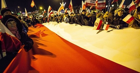 Marsz w obronie demokracji i mediów