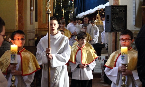 Eucharystia, koncert i kremówki
