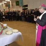 Spotkanie opłatkowe w sali BHP