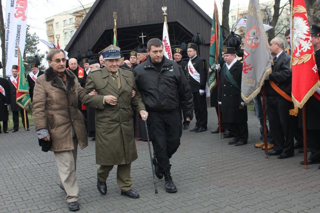 Uroczystość w rocznicę stanu wojennego w Zabrzu