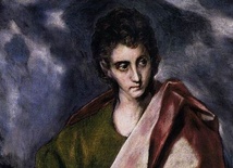 El Greco, Św. Jan Ewangelista (fragment obrazu)