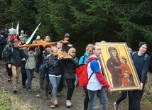 Przekazanie znaków ŚDM na Kopie Biskupiej