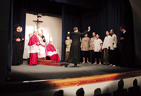  Podczas audiencji u ojca świętego Filip Neri podejmuje ostateczną decyzję o pozostaniu w Rzymie