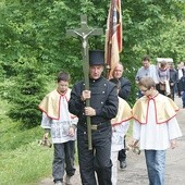  Leszek Kiński podczas procesji eucharystycznej 
