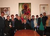 Radomscy pielgrzymi spotkali się na Watykanie z abp. Zygmuntem Zimowskim