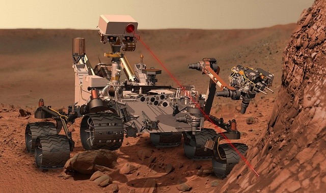 Curiosity wykrył metan na Marsie