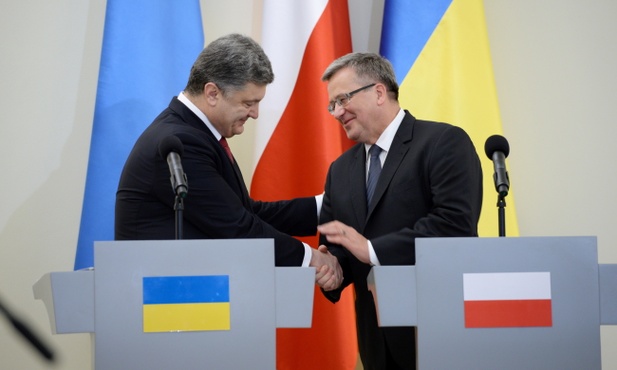 Polska solidaryzuje się z Ukrainą