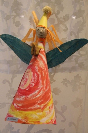 Świąteczne kartki i anioły