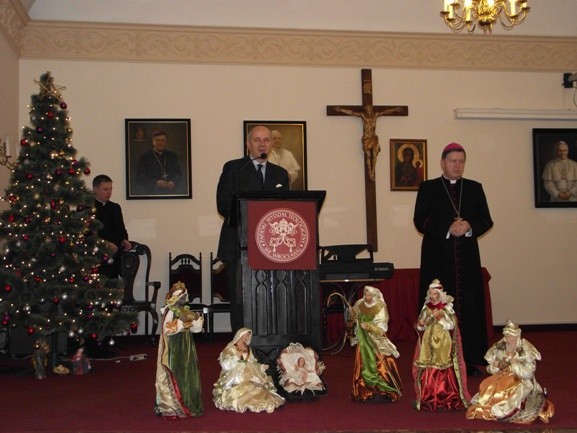 Spotkanie kolędowo-opłatkowe z abp. abp. Józefem Kupnym