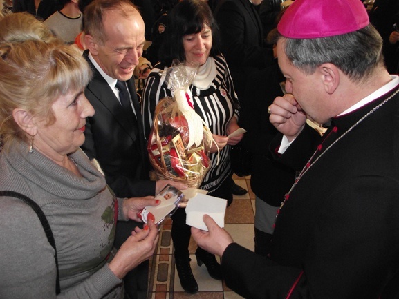 Spotkanie kolędowo-opłatkowe z abp. abp. Józefem Kupnym