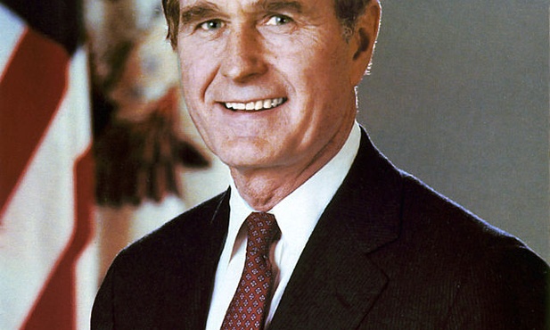 George H.W. Bush w szpitalu