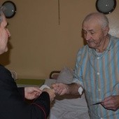 Wigilijna wizyta w szpitalu