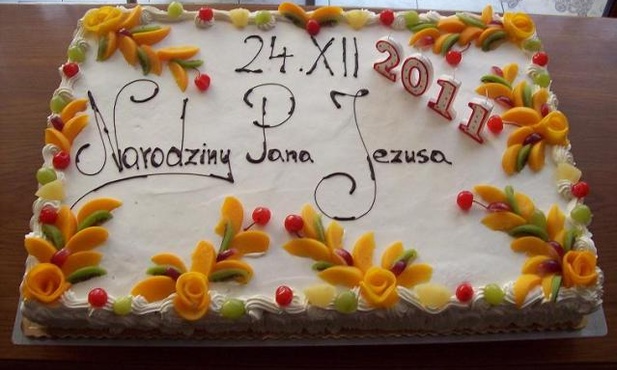 Tort na 2014. urodziny Jezusa