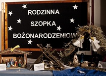 Rodzinna szopka bożonarodzeniowa