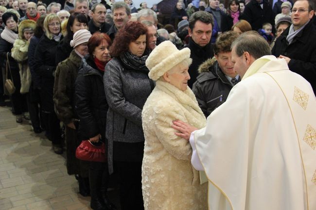 Błogosławieństwo małżeństw w niedzielę Świętej Rodziny