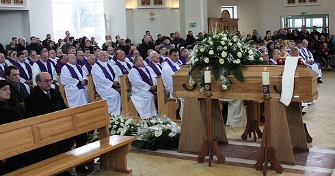 Pogrzeb śp. ks. Franciszka Mąkini SAC