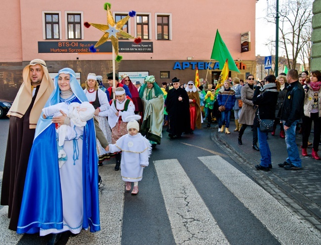 Orszak Trzech Króli w Skawinie 2014 r.