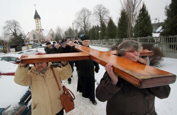 Symbole ŚDM w Siemianowicach