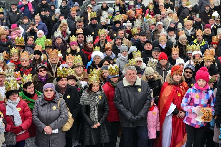 Nowa Ruda Słupiec - orszak - w drodze