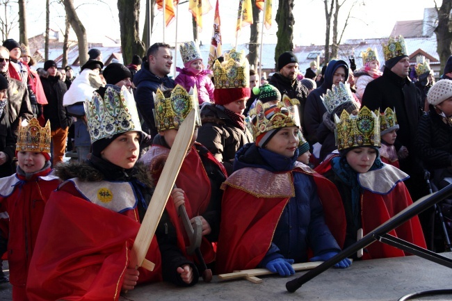 Orszak Trzech Króli w Niepołomicach