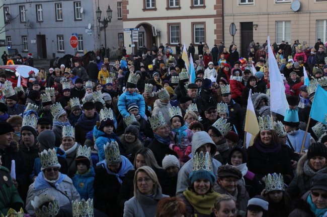 Orszak Trzech Króli 2015 w Pyskowicach