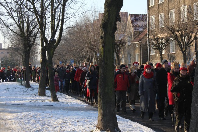 Orszak Trzech Króli 2015 w Pyskowicach