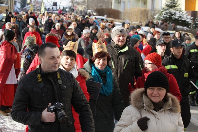 Orszak Trzech Króli w Myślenicach 