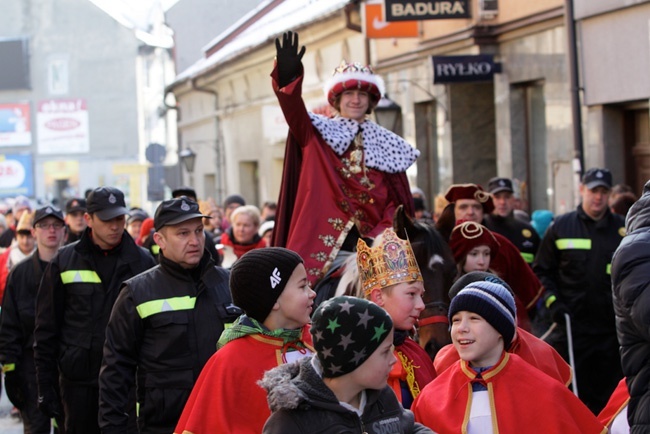 Orszak Trzech Króli w Myślenicach 