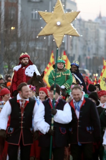 Orszak Trzech Króli w Katowicach - część 1