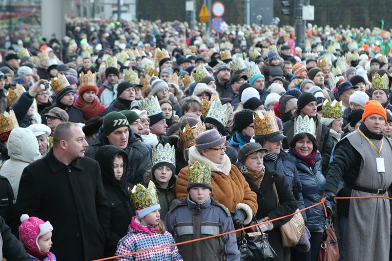 Orszak Trzech Króli w Katowicach - część 1