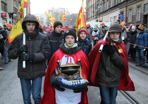 Orszak Trzech Króli w Katowicach - część 1