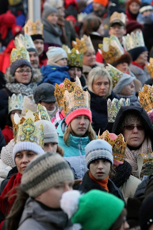 Orszak Trzech Króli w Katowicach - część 1