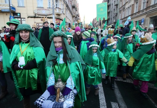 Orszak Trzech Króli w Katowicach - część 1