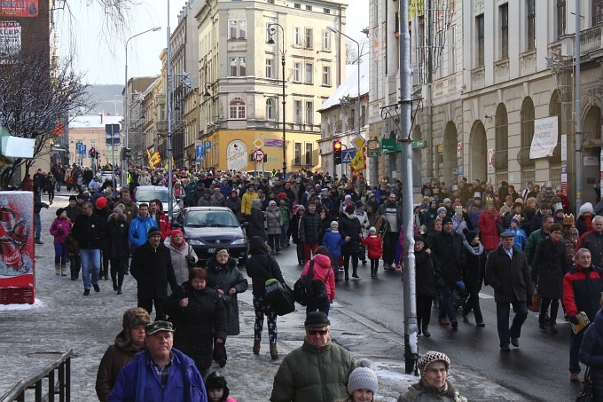 Orszak Trzech Króli w Wałbrzychu