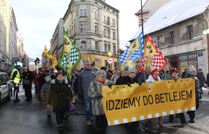 Orszak Trzech Króli w Wałbrzychu