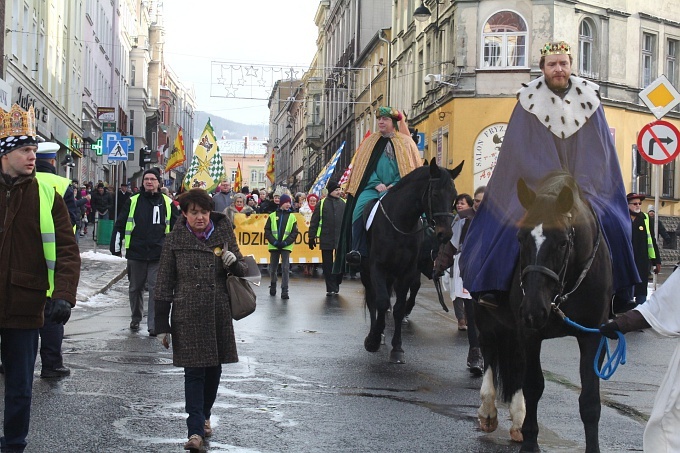 Orszak Trzech Króli w Wałbrzychu