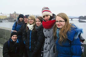 Do Pragi pojechało kilkadziesiąt młodych osób z Warmii i Mazur