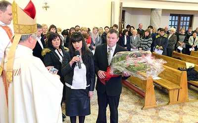 Doradcy życia rodzinnego złożyli bp. Henrykowi Tomasikowi życzenia z okazji 22. rocznicy sakry biskupiej i zbliżających się imienin 