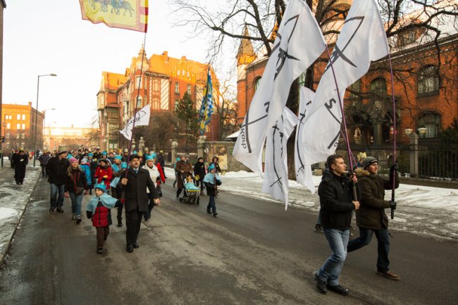 Orszak Trzech Króli 2015 w Bytomiu