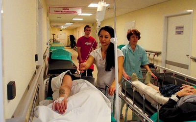  Na wszystkich pacjentów w pierwszych dniach stycznia czekały dyżurujące całodobowo Szpitalne Oddziały Ratunkowe