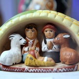 Miniatura żłóbka z Meksyku