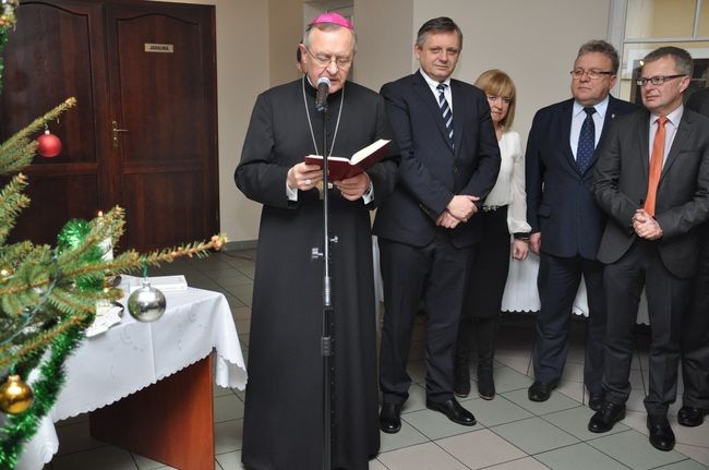 Spotkanie biskupa z samorządowcami