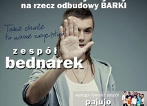 Kamil Bednarek zaśpiewa dla "Barki"