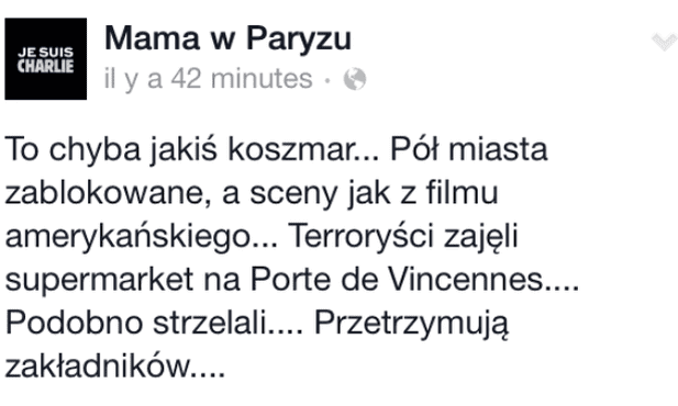 Paryż drży. "Wszyscy tutaj zaczynają się bać"